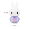 Alilo Honey Bunny G6 – Králiček Honey Bunny G6, svetlo modrý