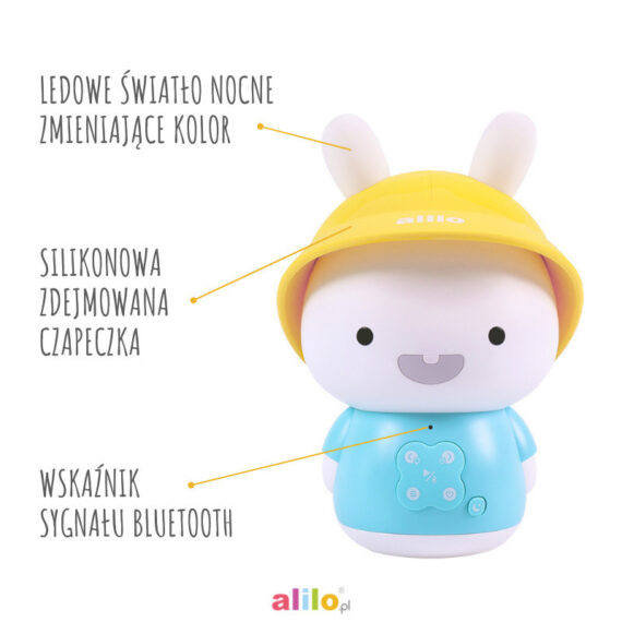 Alilo Baby Bunny G9S+ – Králiček Baby Bunny G9S+, ružový