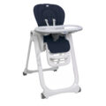 CHICCO Stolička jedálenská Polly Magic Relax – Blue Passion