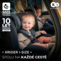 KINDERKRAFT SELECT Autosedačka Xrider i-Size 40-125 cm Black