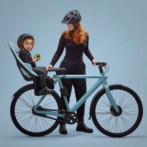 THULE Cyklosedačka Yepp 2 Maxi – Frame Mount – Aegean  Blue