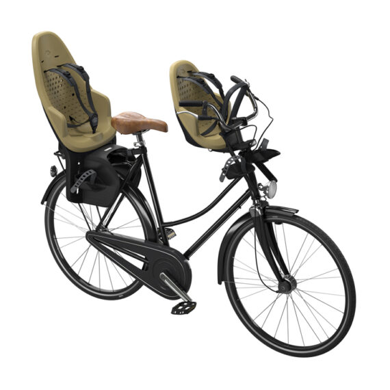 THULE Cyklosedačka Yepp 2 Maxi Rack Mount Fennel Tan