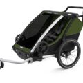 THULE Detský vozík Chariot Cab2 CypresGreen