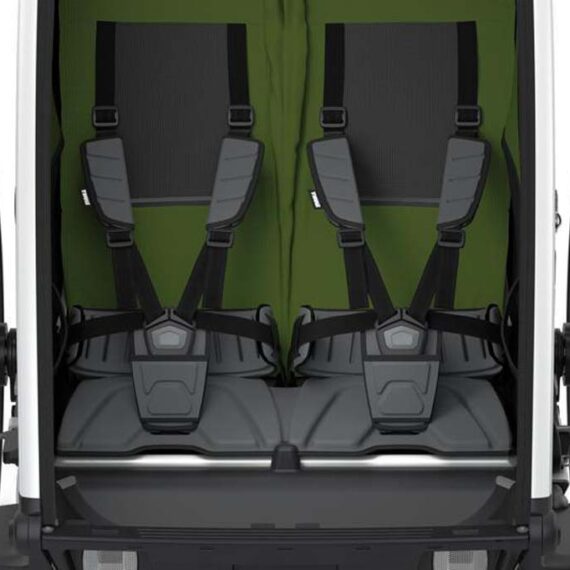 THULE Detský vozík Chariot Cab2 CypresGreen