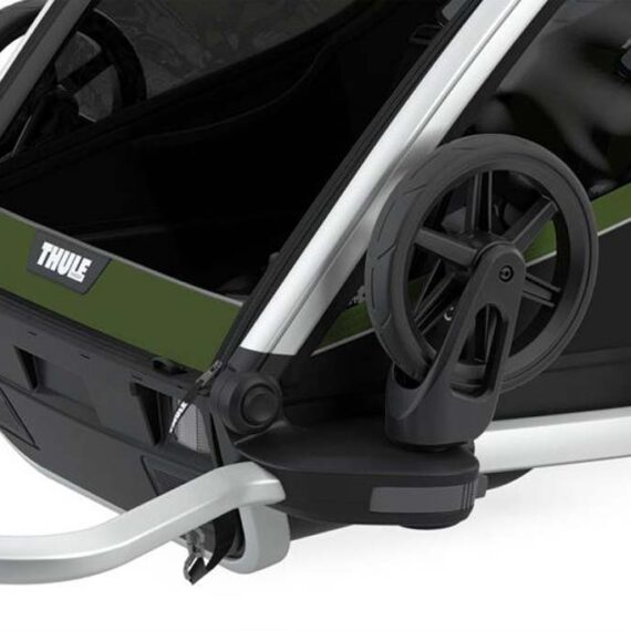 THULE Detský vozík Chariot Cab2 CypresGreen