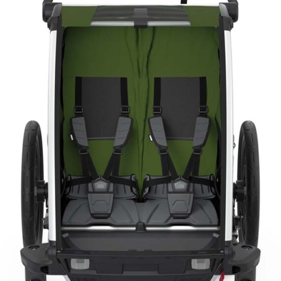 THULE Detský vozík Chariot Cab2 CypresGreen