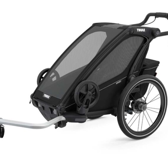 THULE Detský vozík Chariot Sport1 Midnight Black