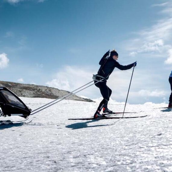 THULE Detský vozík Chariot Sport1 Midnight Black