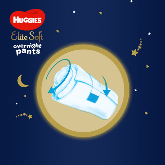 HUGGIES® Elite Soft Pants OVN Nohavičky plienkové jednorazové 3 (6-11 kg) 23 ks