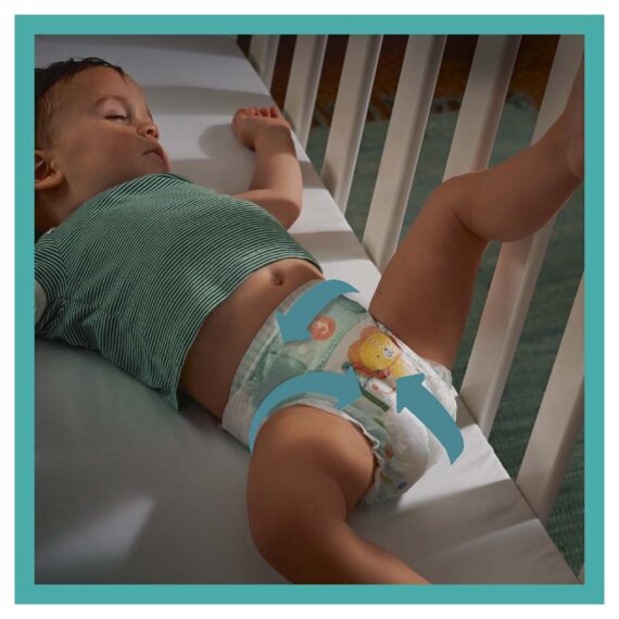 PAMPERS Active Baby Plienky jednorazové 2 (4-8 kg) 228 ks – MESAČNÁ ZÁSOBA