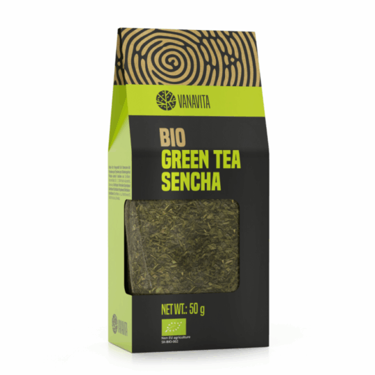 BIO Zelený čaj – Sencha – VanaVita 27 x 50 g