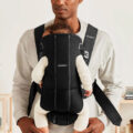 BABYBJÖRN Nosič Mini Woven, Black Cotton