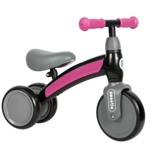 QPLAY Odrážadlo Sweetie Pink, vek 1 – 3 roky, do 20 kg