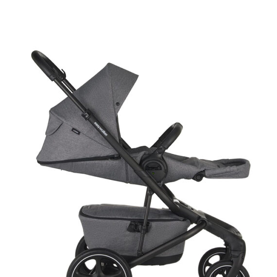 EASYWALKER Kočík kombinovaný Jimmey Iris Grey XXL RWS + Jackey Forest Green