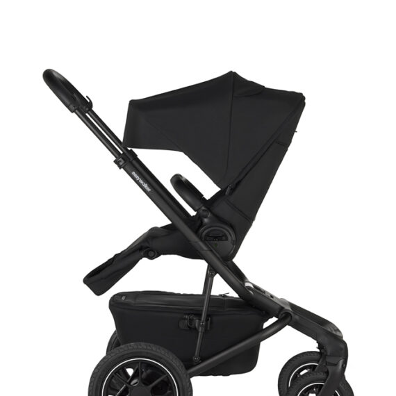 EASYWALKER Kočík kombinovaný Jimmey Pepper Black XXL AIR + RWS + Jackey XL Teal Green