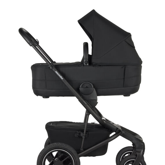 EASYWALKER Kočík kombinovaný Jimmey Pepper Black XXL AIR + RWS + Jackey XL Teal Green