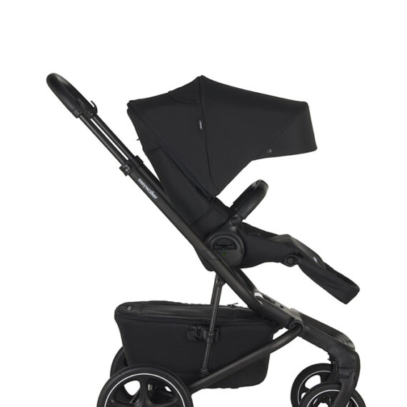 EASYWALKER Kočík kombinovaný Jimmey Pepper Black XXL RWS + Jackey Teal Green