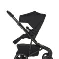 EASYWALKER Kočík kombinovaný Jimmey Pepper Black XXL RWS + Jackey XL Forest Green