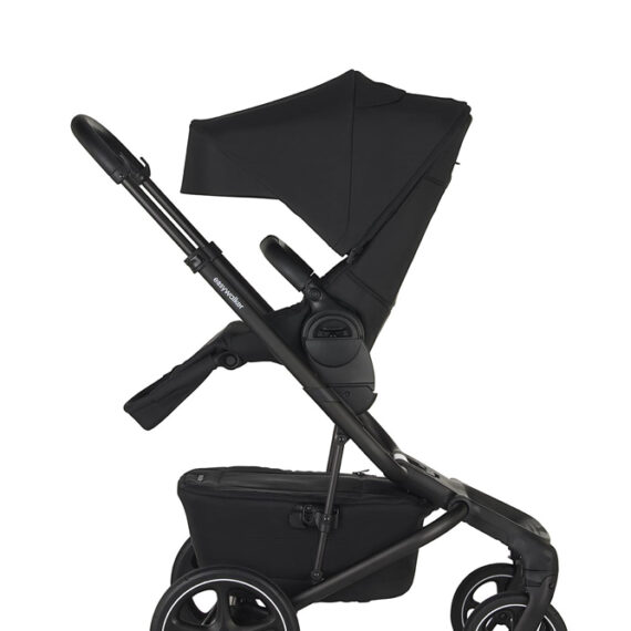EASYWALKER Kočík kombinovaný Jimmey Pepper Black XXL RWS + Jackey XL Teal Green