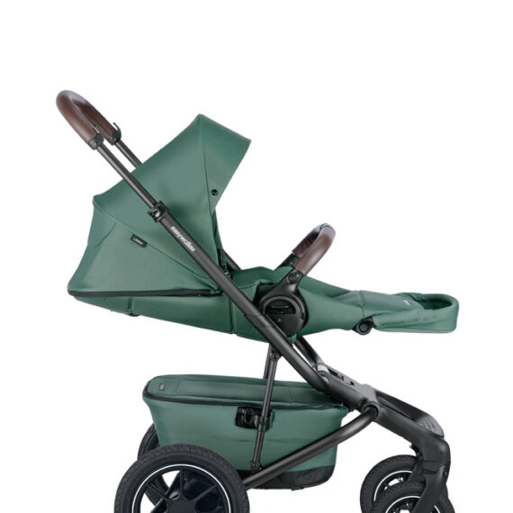 EASYWALKER Kočík kombinovaný Jimmey Pine Green XXL AIR + RWS + Jackey Shadow Black