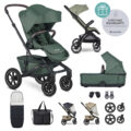 EASYWALKER Kočík kombinovaný Jimmey Pine Green XXL AIR + RWS + Jackey XL Sage Green