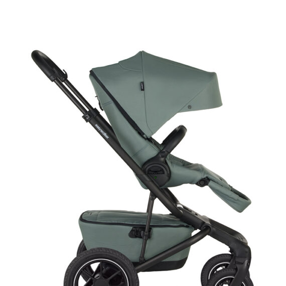 EASYWALKER Kočík kombinovaný Jimmey Thyme Green XXL AIR + RWS + Jackey XL Forest Green