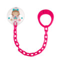 CANPOL BABIES Retiazka na cumlík Toys – ružová