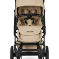 EASYWALKER Kočík kombinovaný Jimmey Sand Taupe XXL AIR + RWS + Jackey XL Shadow Black