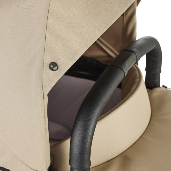 EASYWALKER Kočík kombinovaný Jimmey Sand Taupe XXL RWS + Jackey Shadow Black
