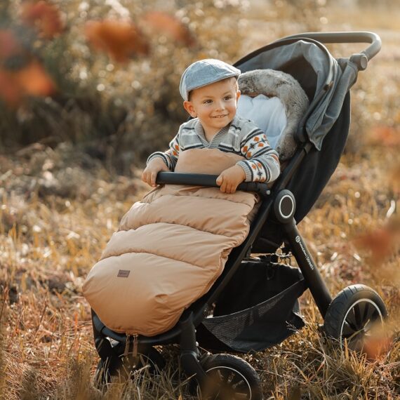 PETITE&MARS Fusak 4v1 Comfy Elegant Caramel/White