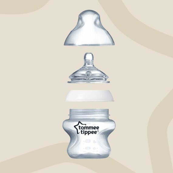 Tommee Tippee CTN Dojčenská Flaša ANTI-COLIC pomalý prietok, 150 ml 0m+