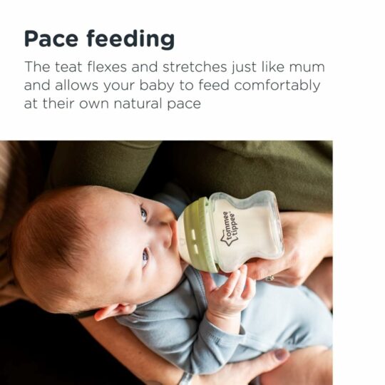 Tommee Tippee CTN Dojčenská Flaša – SKLO, 250ml, 0m+