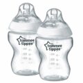 Tommee Tippee CTN Dojčenská fľaša bez BPA dvojbalenie,  2x260ml, 0m+