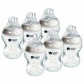 Tomme Tippee CTN Dojčenská fľaša, 6x260ml, 0m+