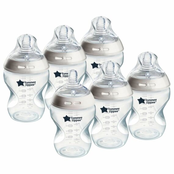 Tomme Tippee CTN Dojčenská fľaša, 6x260ml, 0m+