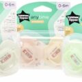 Tommee Tippee CTN Silikónový Cumlík AnyTime 0-6m, 2ks