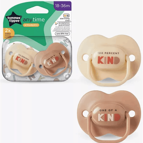 Tommee Tippee CTN AnyTime, Silikónový cumlík, 18-36m, 2ks