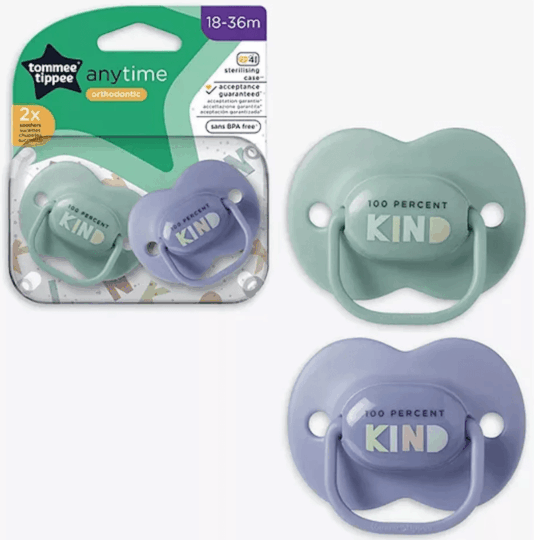 Tommee Tippee CTN AnyTime, Silikónový cumlík, 18-36m, 2ks