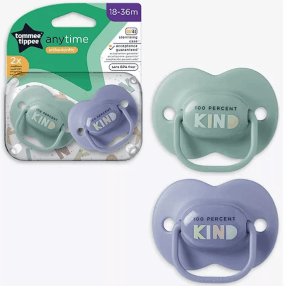 Tommee Tippee CTN AnyTime, Silikónový cumlík, 18-36m, 2ks