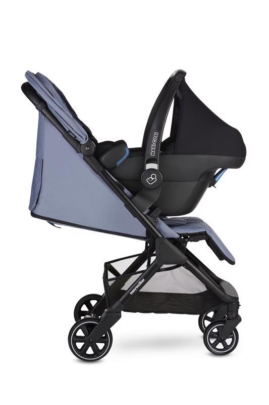 EASYWALKER Kočík športový Jackey Steel Grey