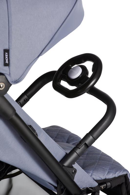 EASYWALKER Kočík športový Jackey Steel Grey