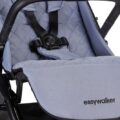 EASYWALKER Kočík športový Jackey Steel Grey