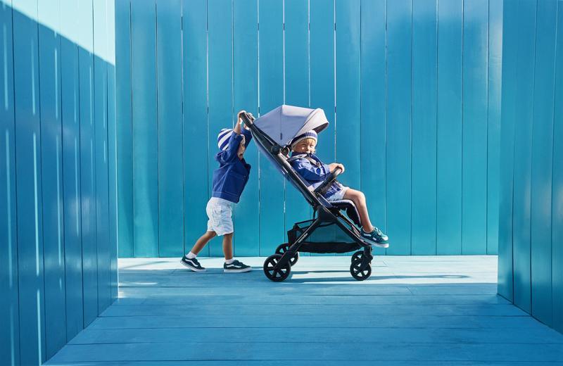 EASYWALKER Kočík športový Jackey Steel Grey