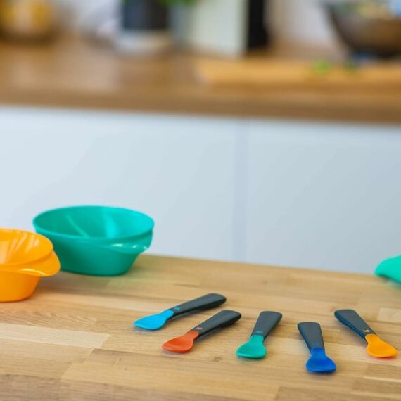 Tommee Tippee Easigrip™ Široké lyžičky pre ľahké uchopenie, 4m+, 5ks