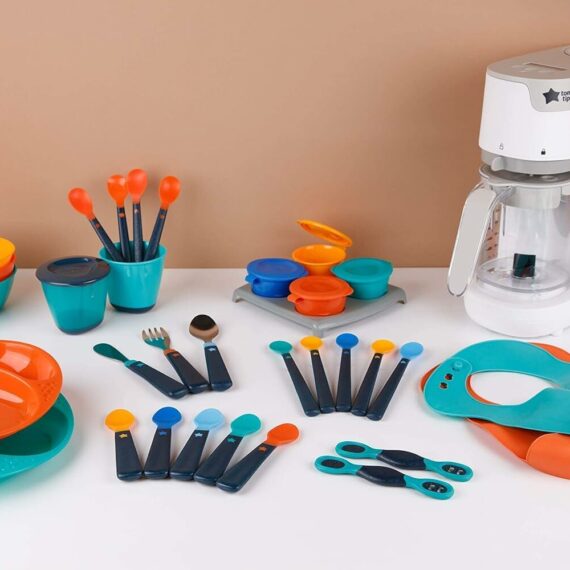 Tommee Tippee Easigrip™ Široké lyžičky pre ľahké uchopenie, 4m+, 5ks