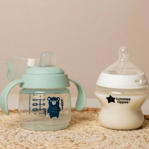 Tommee Tippee Transition Soft Spout Cup, Prechodový pohárik so silikónovým náustkom, 150ml