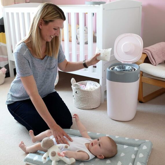 Tommee Tippee Twist & Click Kôš na plienky, ružový