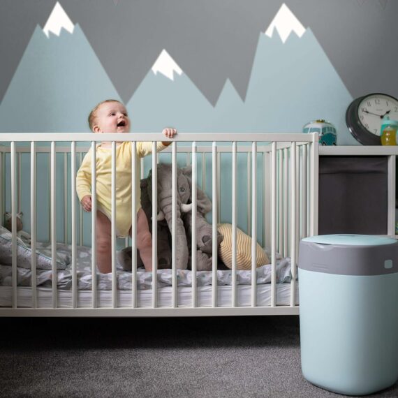 Tommee Tippee Twist & Click Kôš na plienky, modrý