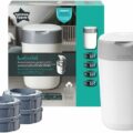Tommee Tippee Twist & Click Koš na plienky+ 4 náplne/kazety