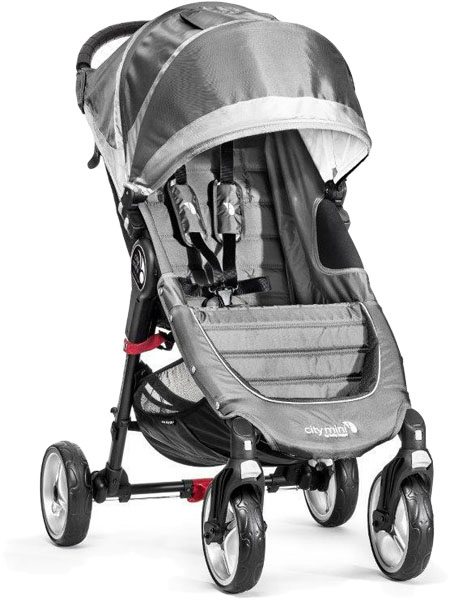 BABY JOGGER Kočík City Mini 4 Steel Grey